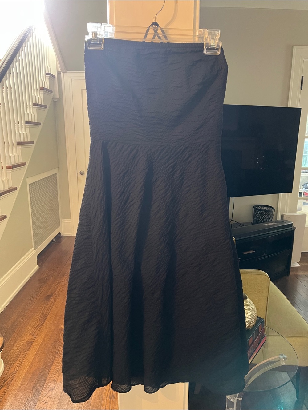 Little Black Strapless Dress by J. crew